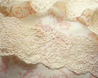 Embroidered tulle lace (50cm)