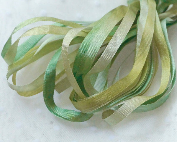 3.5mm wide silk ribbon (2.5yds)