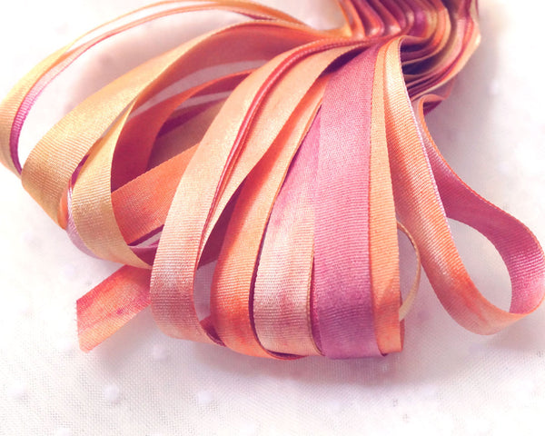 7mm wide silk ribbon (2.5yds)